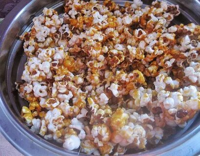 Как сделать попкорн с сахаром