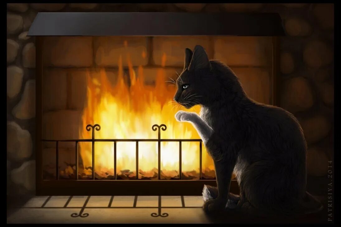 Рыжий зверь в печи сидит. Коты у камина. Уютный кот. Черный кот у камина. Уютный камин с котом.