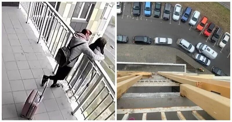 Держала за руку умирающего