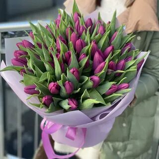Букет тюльпанов москва