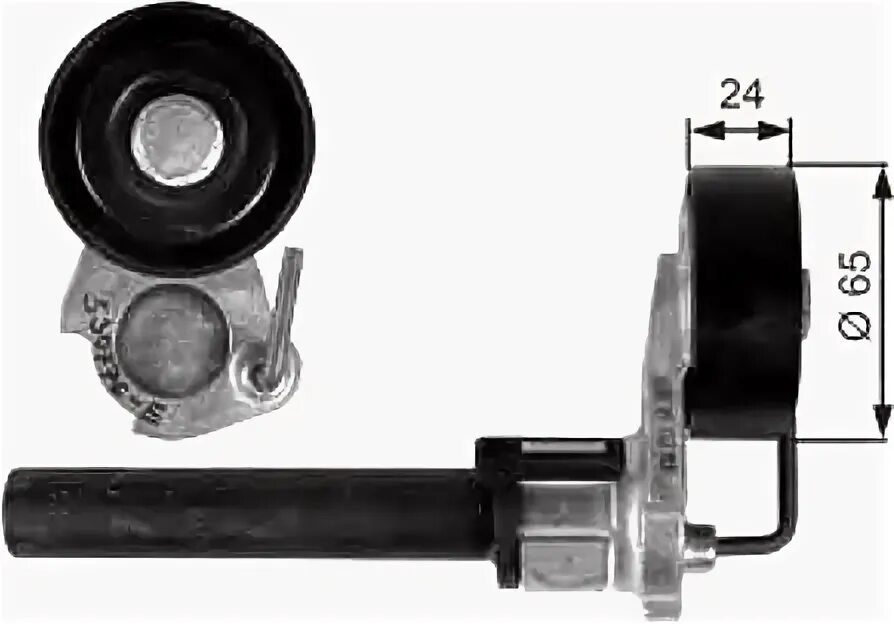 натяжитель ремня генератора 1. 8 tsi. 8 tsi. натяжитель ремня тигуан 2. 534017210 натяжитель ina.