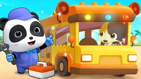Baby bus kids