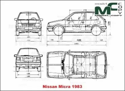 Nissan sunny габариты