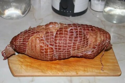 Рецепт копченого окорока
