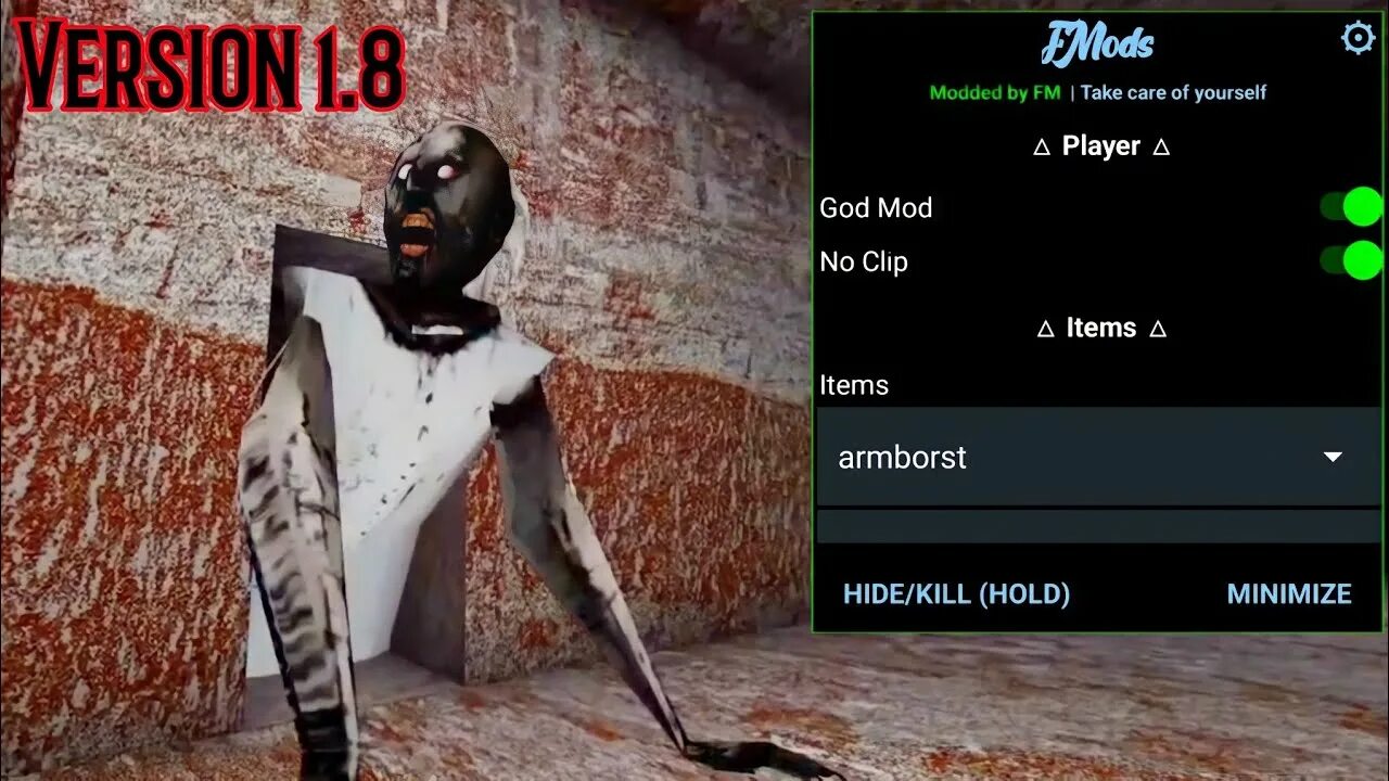 Granny 1 mod menu. Granny 1 mod menu
