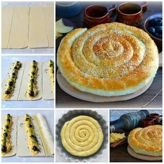 Начинка для пирога из слоеного дрожжевого теста