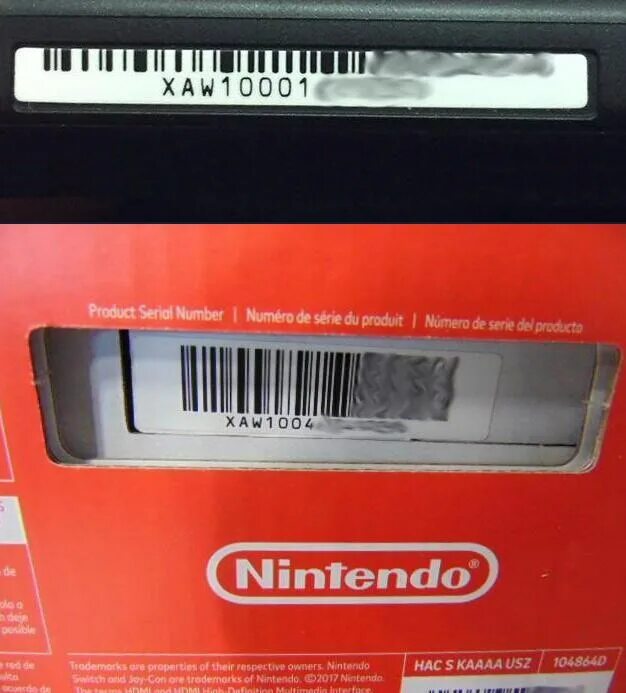 Номер nintendo. Серийный номер Nintendo Switch. Nintendo Switch серийный номер на коробке. Серийник Нинтендо свитч. Серийный номер консоли Nintendo.