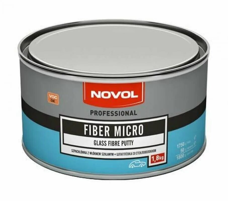 Шпаклевка для авто. Шпатлевка со стекловолокном NOVOL Fiber Micro. Шпатлевка NOVOL Fiber Micro 1.8 кг. NOVOL шпатлевка фибер микро. Шпатлевка микро со стекловолокном NOVOL , 1кг.