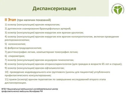 Диспансерный учет в женской консультации