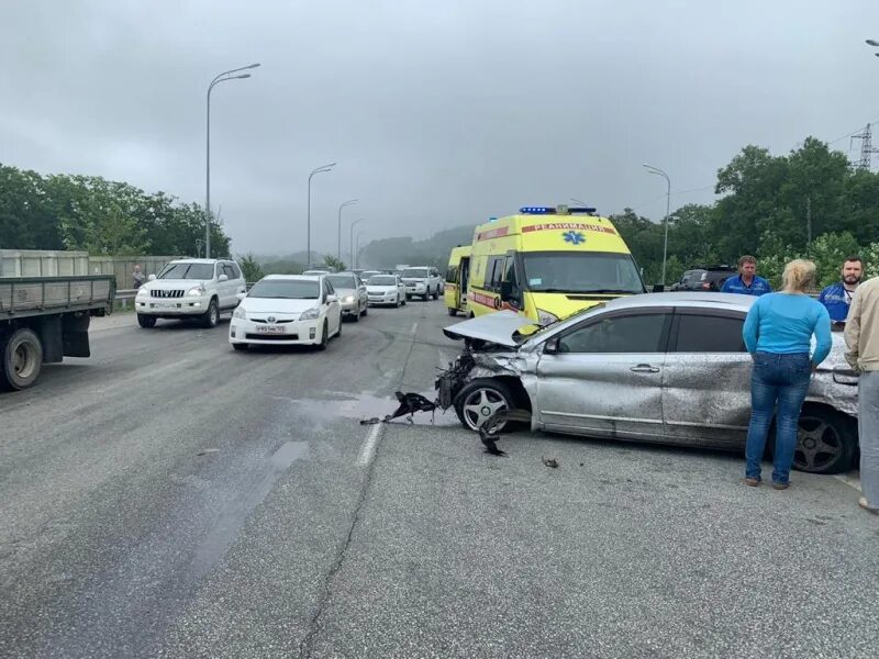 ДТП Владивосток сегодня. Авария во Владивостоке сегодня.