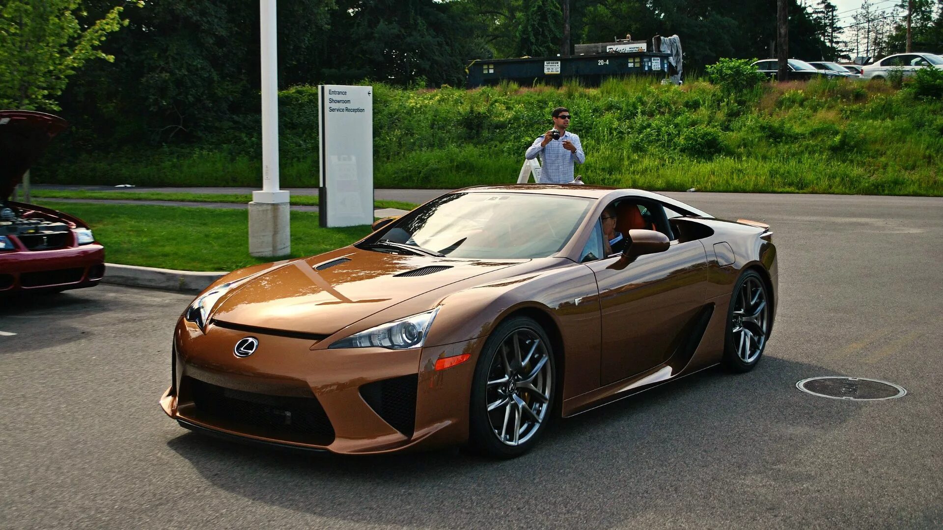 Brown car. Лексус ЛФА. Lexus LFA 2015. Лексус ЛФА 2015. Lexus LFA 1920x1080.