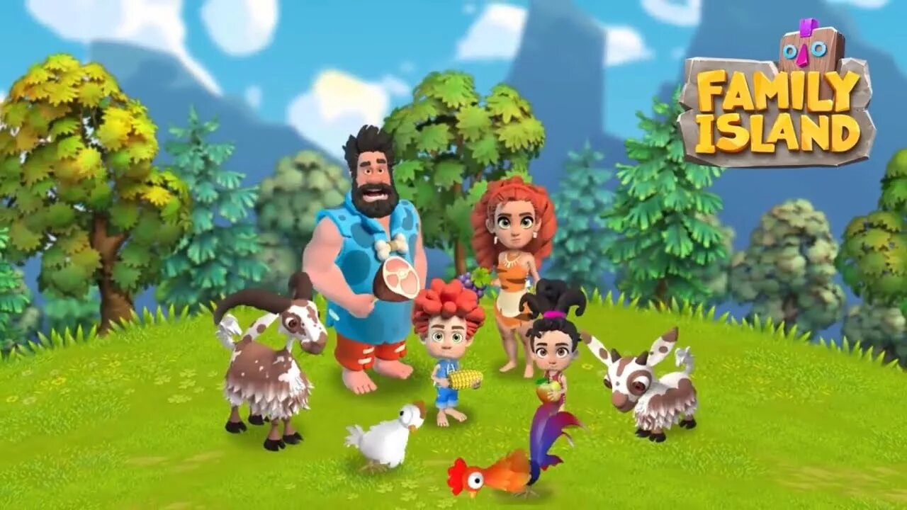 Остров игра family island