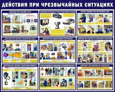 Правила поведения при чс кратко