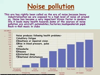 Noise pollution перевод