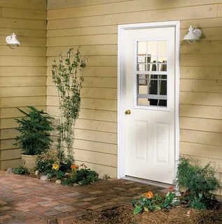 Enter door