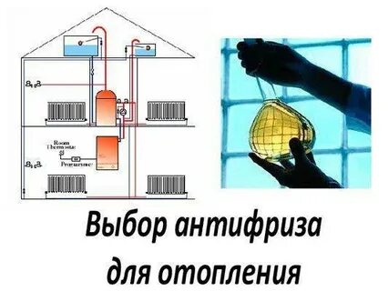 Антифриз система отопления дома