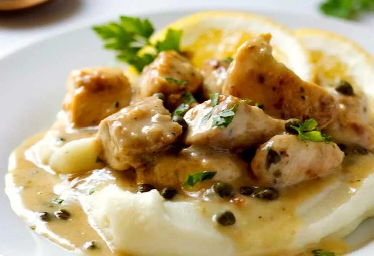 Куриное мясо в нежном соусе ВКонтакте