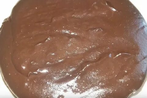 Шоколадная глазурь без какао