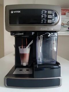 Кофеварка рожковая vitek vt 1517 bn