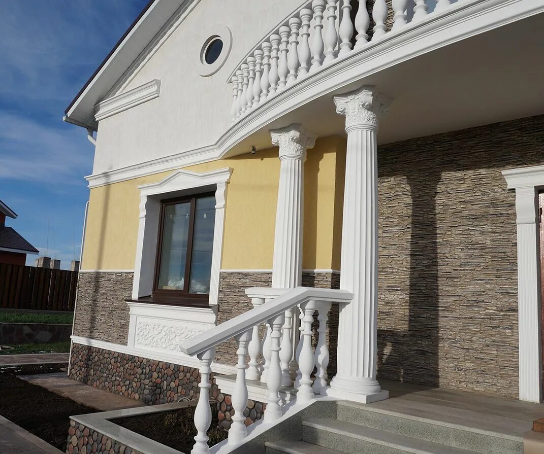 Гипсовый фасад. Архитектурный декор. Картуш рококо. Лепной декор фасад. Гипсовый фасад.