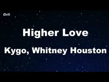 Higher love whitney