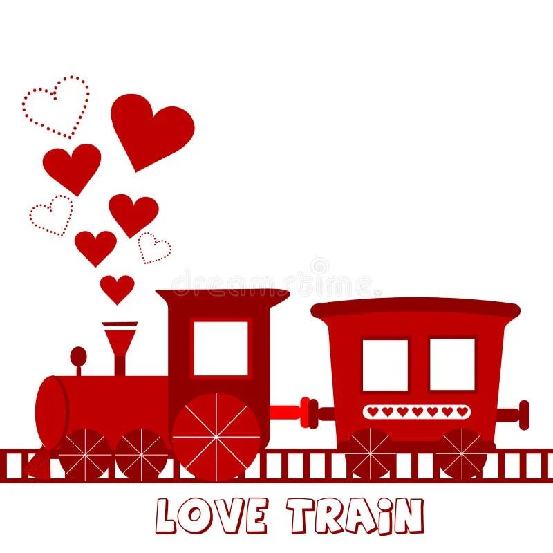 Love is a train. Love is a train