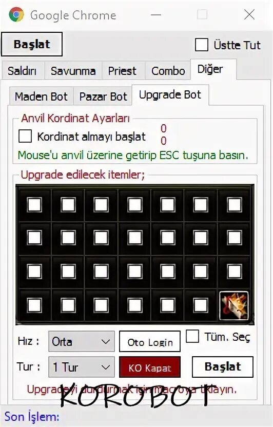 Bot upgrade. Bot upgrade