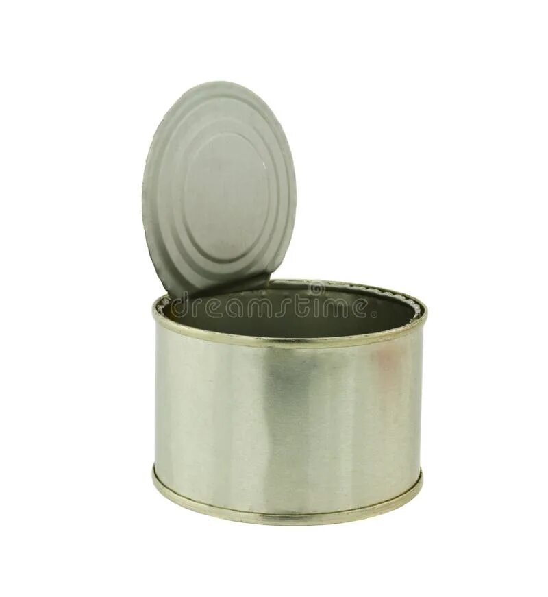 Empty Tin Can Canning, Tin can, Tin