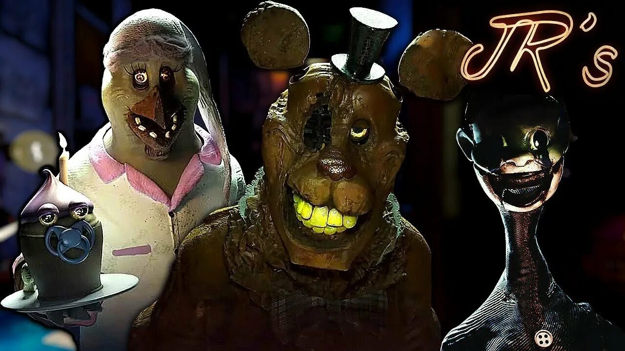 Fnaf jr animatronics