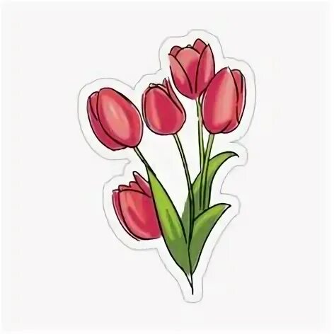 Small pink tulip sticker. Small pink tulip sticker. Тюльпан стикер. Тюльпан стикер. Наклейка тюльпаны.