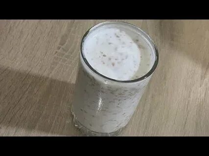 Кефир с семенами льна на ночь
