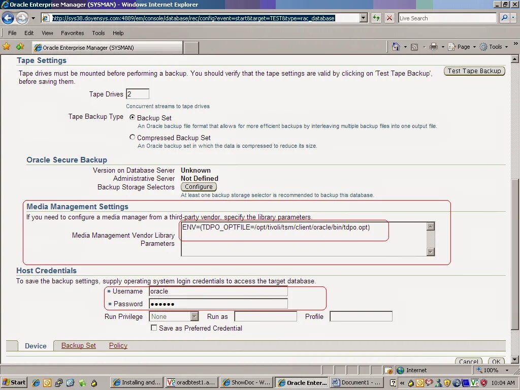 Oracle password. Oracle 11g. oracle имя бэкапа.