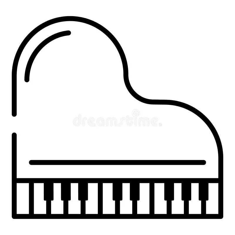 Upright Piano Drawing at GetDrawings Free download