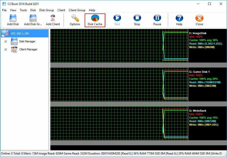 Disk o cache. Disk cache. diskless. ccboot.