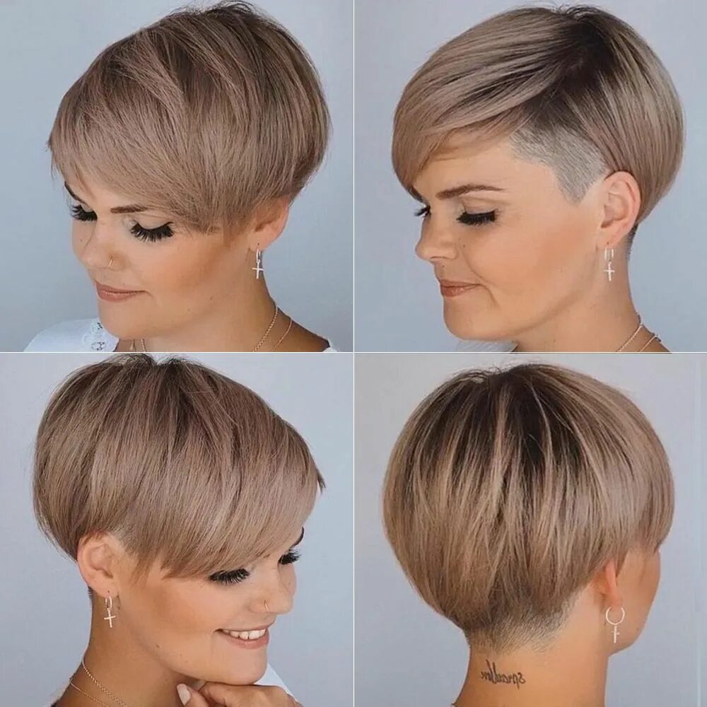 Cute Pixie With Layers And Sideburns Kurzhaarschnitt, Styling kurzes haar, Haars