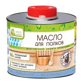 Масло воск для бань и саун
