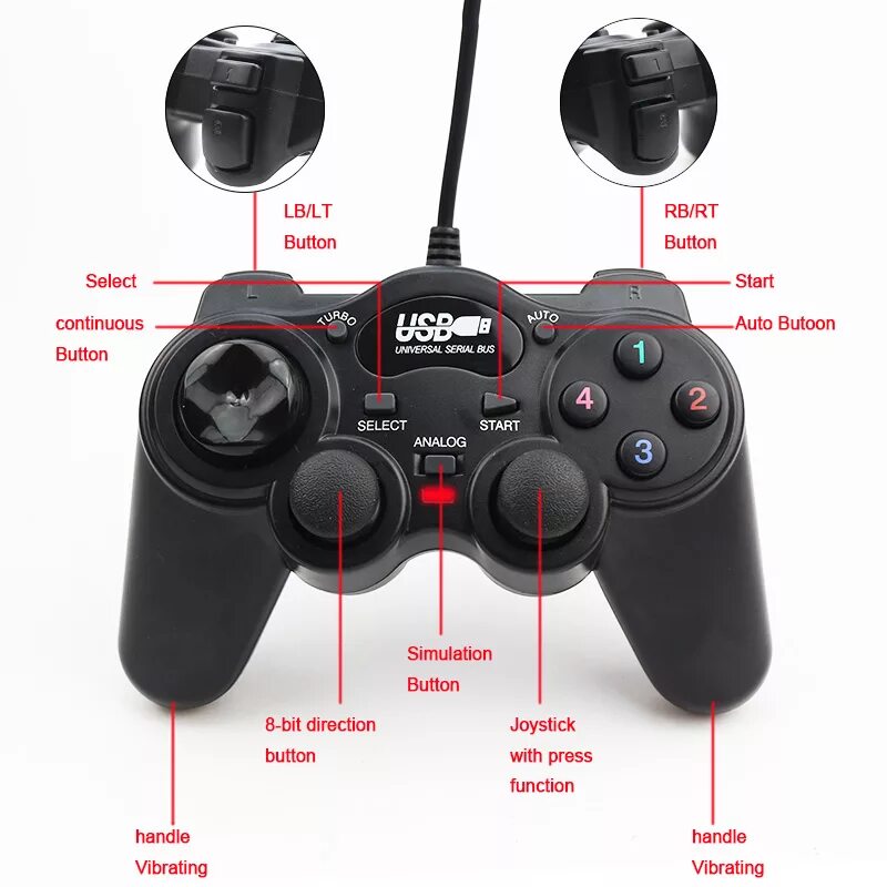 Как включить gamepad