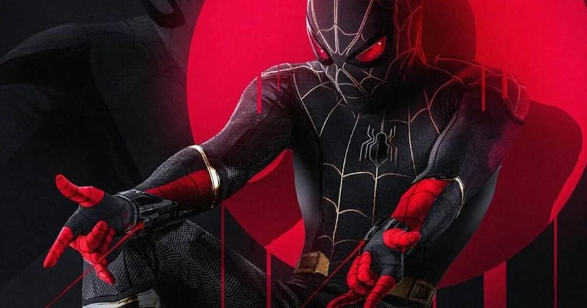 Человек паук нет пути костюм. Человек-паук: нет пути домой (2025) spider-man: no way home. человек паук нет пути домой черно золотой костюм. новый костюм человека паука нет пути домой. человек-паук 3 нет пути домой черный костюм.