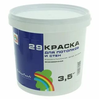 Акриловая водоэмульсионная краска для стен моющаяся