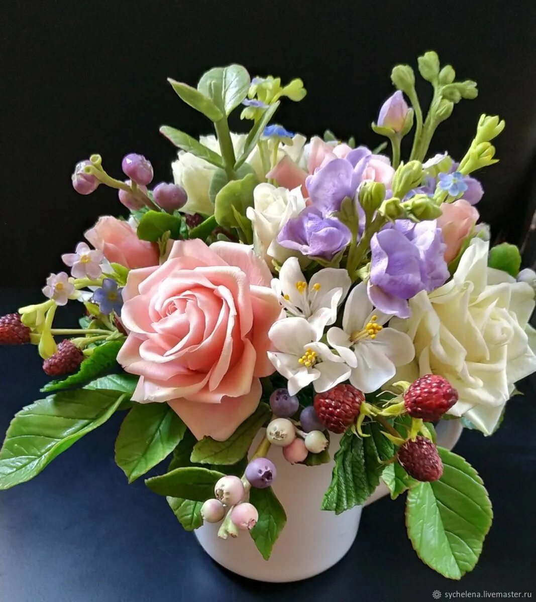 изделия из холодного фарфора. цветы из холодного фарфора. цветы из холодного фарфора. холодный фарфор мастер. холодный фарфор мастер.