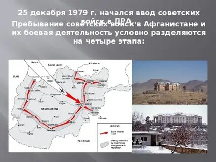 Начало ввода войск