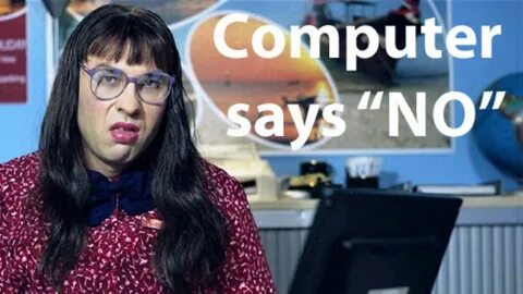 Computer says