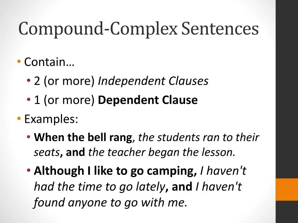 Compound sentence. Complex and compound sentences. compound-complex sentence examples. compound complex compound sentences. punctuation in compound/complex sentences.