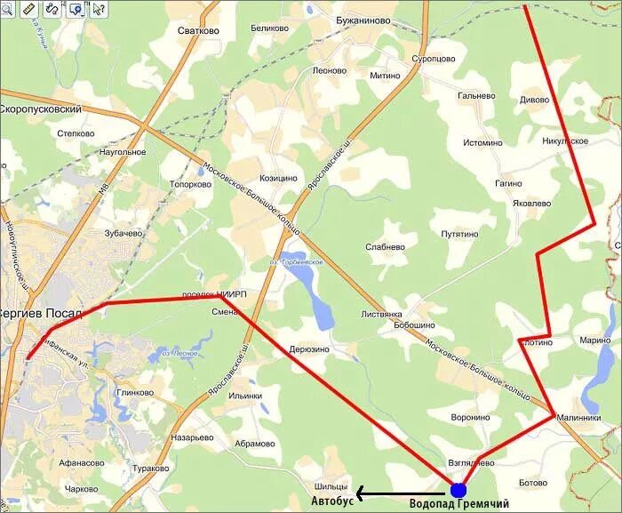Гремячий ключ Сергиев Посад на карте. Маршрут Гремячий ключ Сергиев Посад. Гремячий ключ на карте. Гремячий ключ источник на карте. Сергиев посад как добраться электричкой