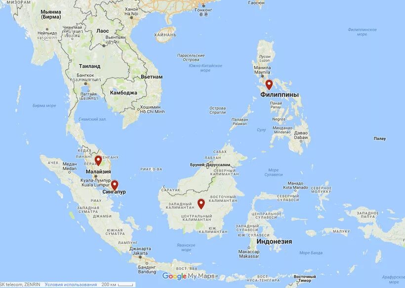 Где бали в какой стране на карте. Индонезия и Тайланд на карте.