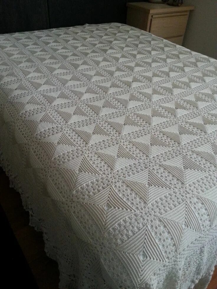 Strickdecke im Mustermix - kostenlose Strickanleitung Strickdecke, Patchworkdeck