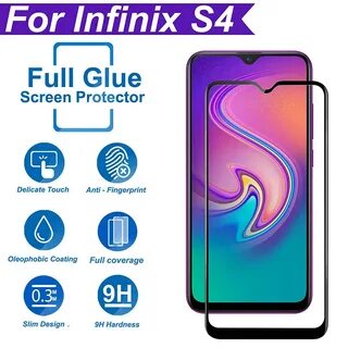 Защитное стекло на infinix