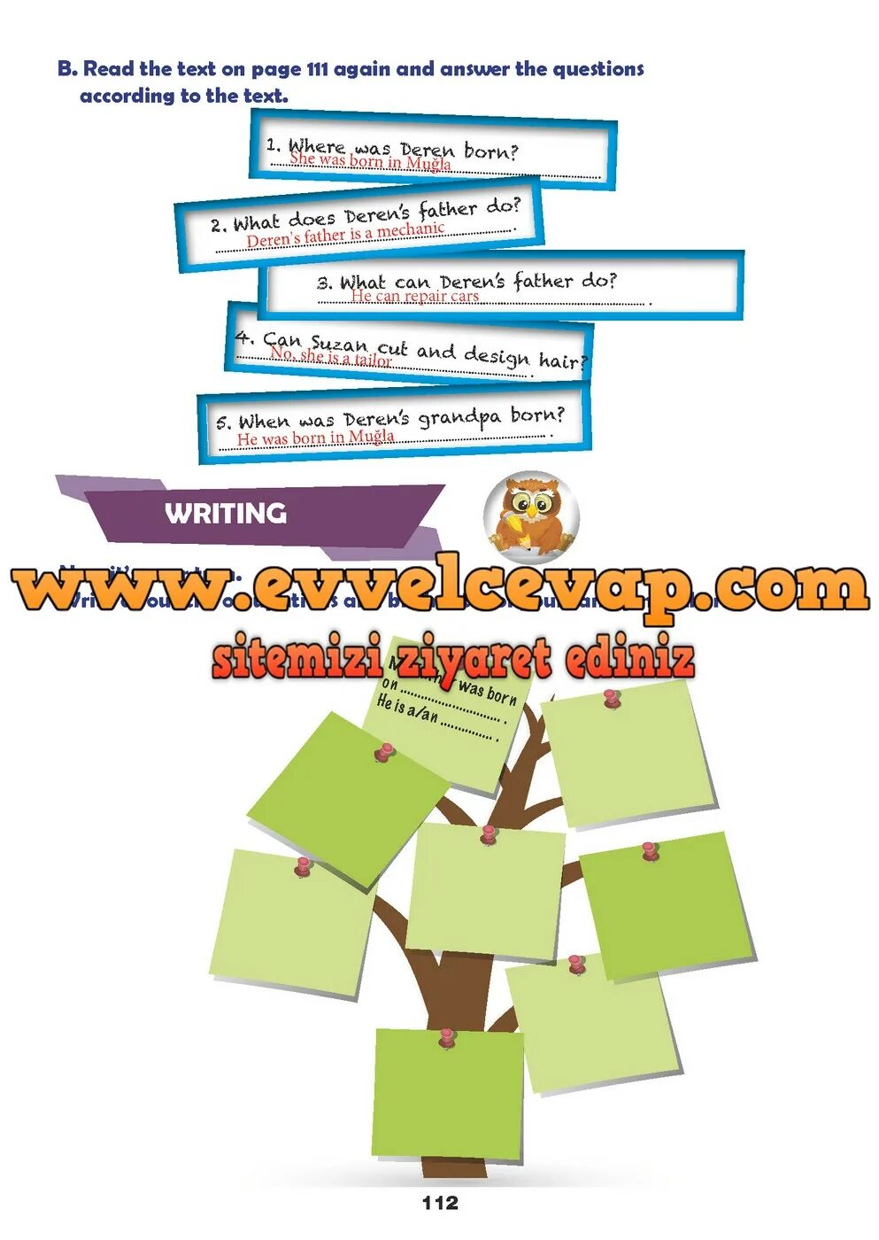 Possessive s family. Detective story past simple. (а) answer the following questions according to the model. Ask and answer questions. Answer the questions ответы.