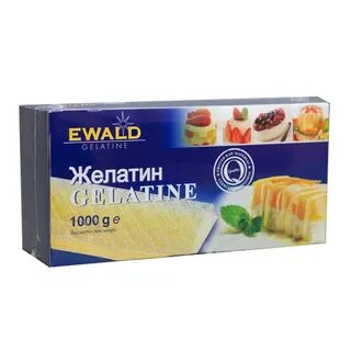 Листовой желатин пропорции