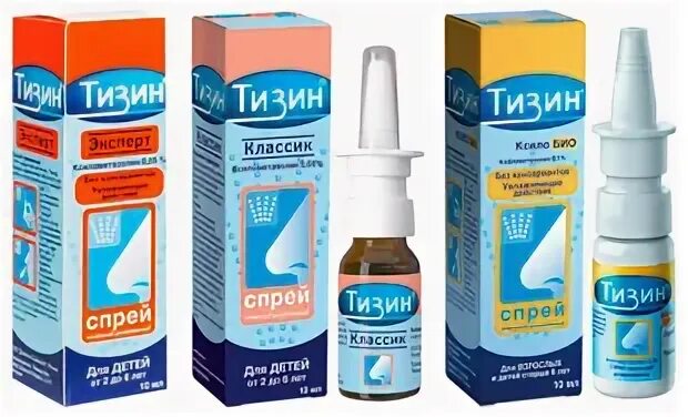 Тизин классик спрей аналоги